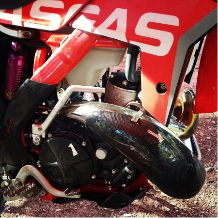 Bulletproof  Gas Gas EC 250 300 2012 - 2019 exhaust pipe guard