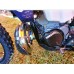 Bulletproof  KTM Husqvarna EXC TX TE 250 300 2017-2019 carbon fiber stock pipe guard
