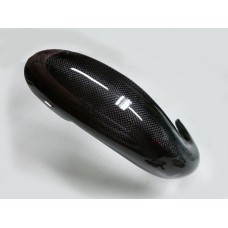 Bulletproof KTM 125 EXC 2012-2016 carbon fiber pipe guard